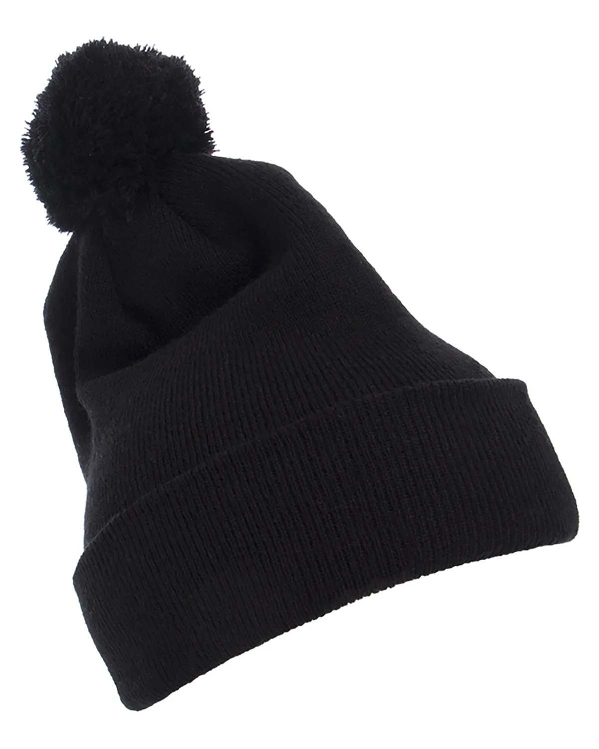 YP Classic™ Pom-Pom Cuffed Knit Beanie