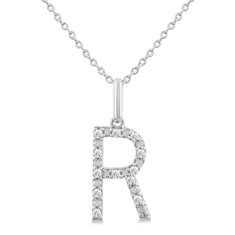 Jilco Inc Initial Necklace-R