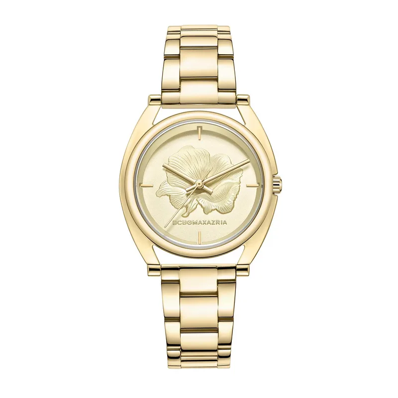 BCBGMAXAZRIA Ladies Classic Floral Watch Size Ladies Standard