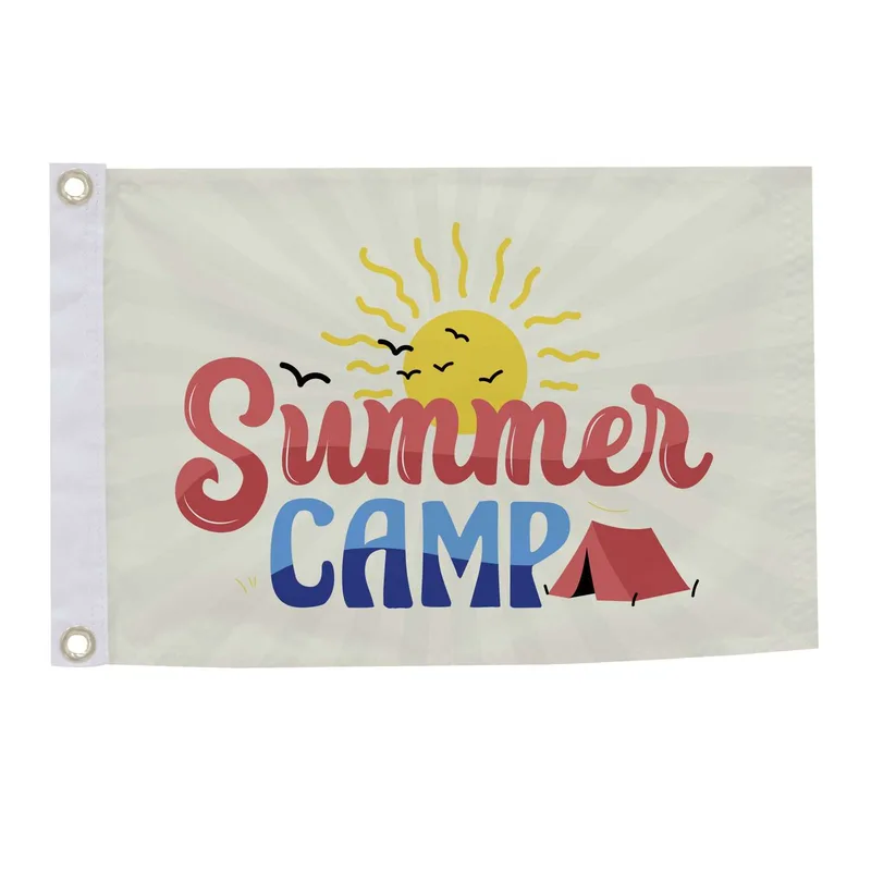 12" x 18" Polyester Flag Single-Sided