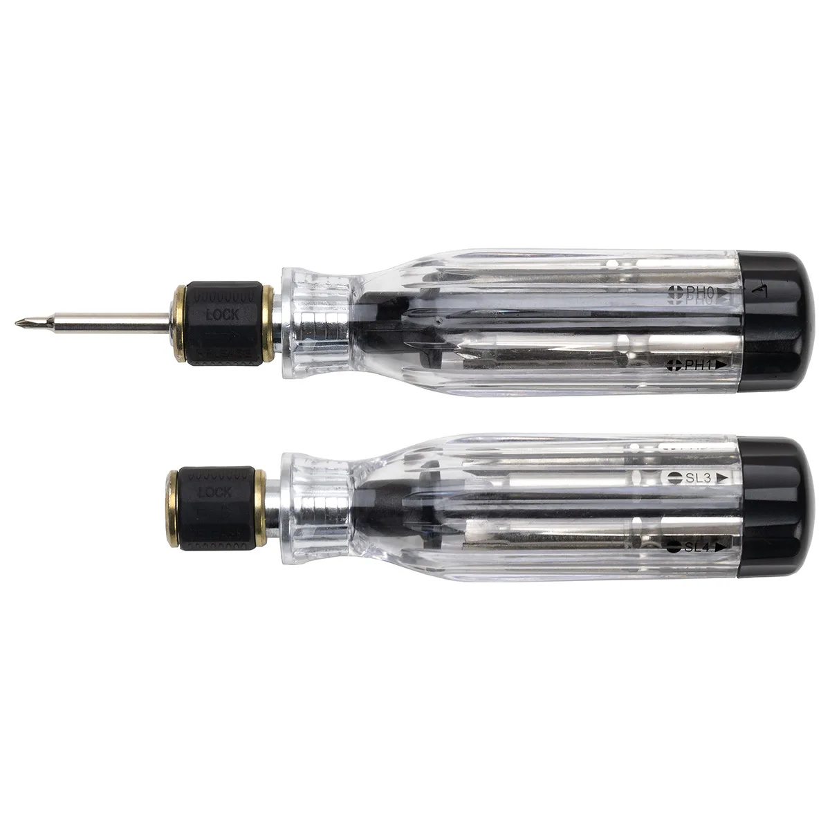 Black/Clear