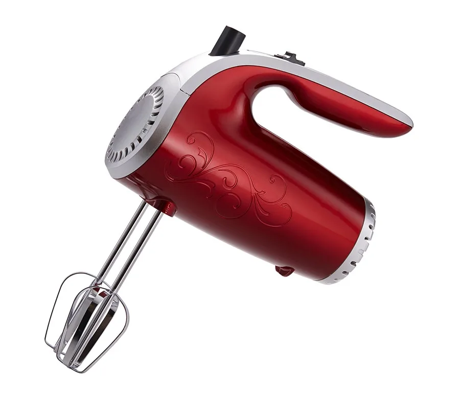 Red 5-Speed Mixer