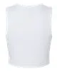 Solid White Blend Blank Back