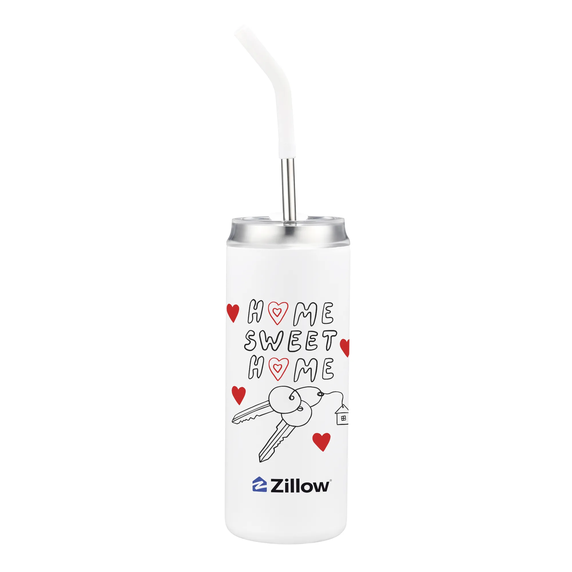 20 oz. Vacuum Tumbler with Straw view 7