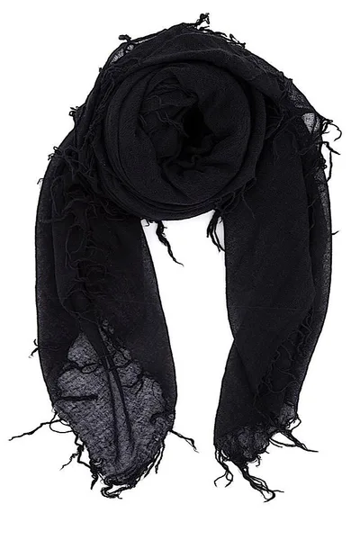 Chan Luu Cashmere And Silk Black Scarf
