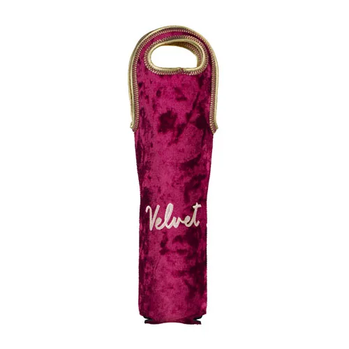 Velvet-Neoprene Single Wine Tote view 3