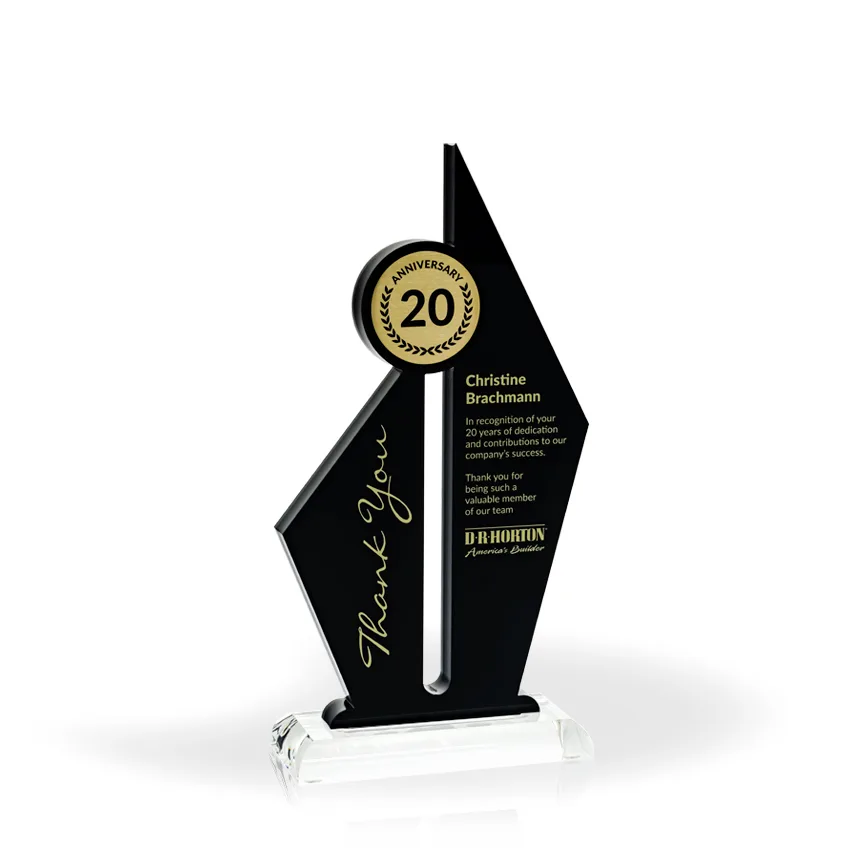 Ascendant Award Gold Accents