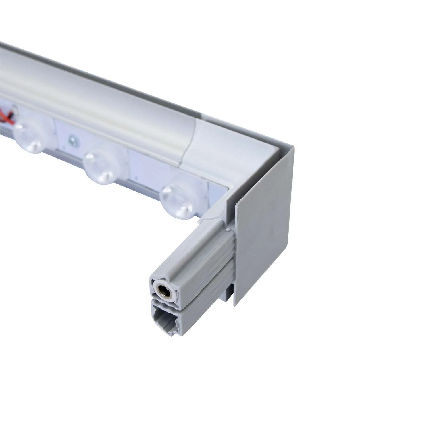 18"H x 36"W Aerial SEG Glo Ceiling-Mounted Hardware view 4