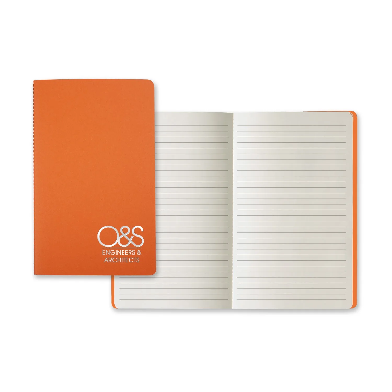 Castelli Prisma Medio Saddle Stitched Lined Ivory Page Journal view 6
