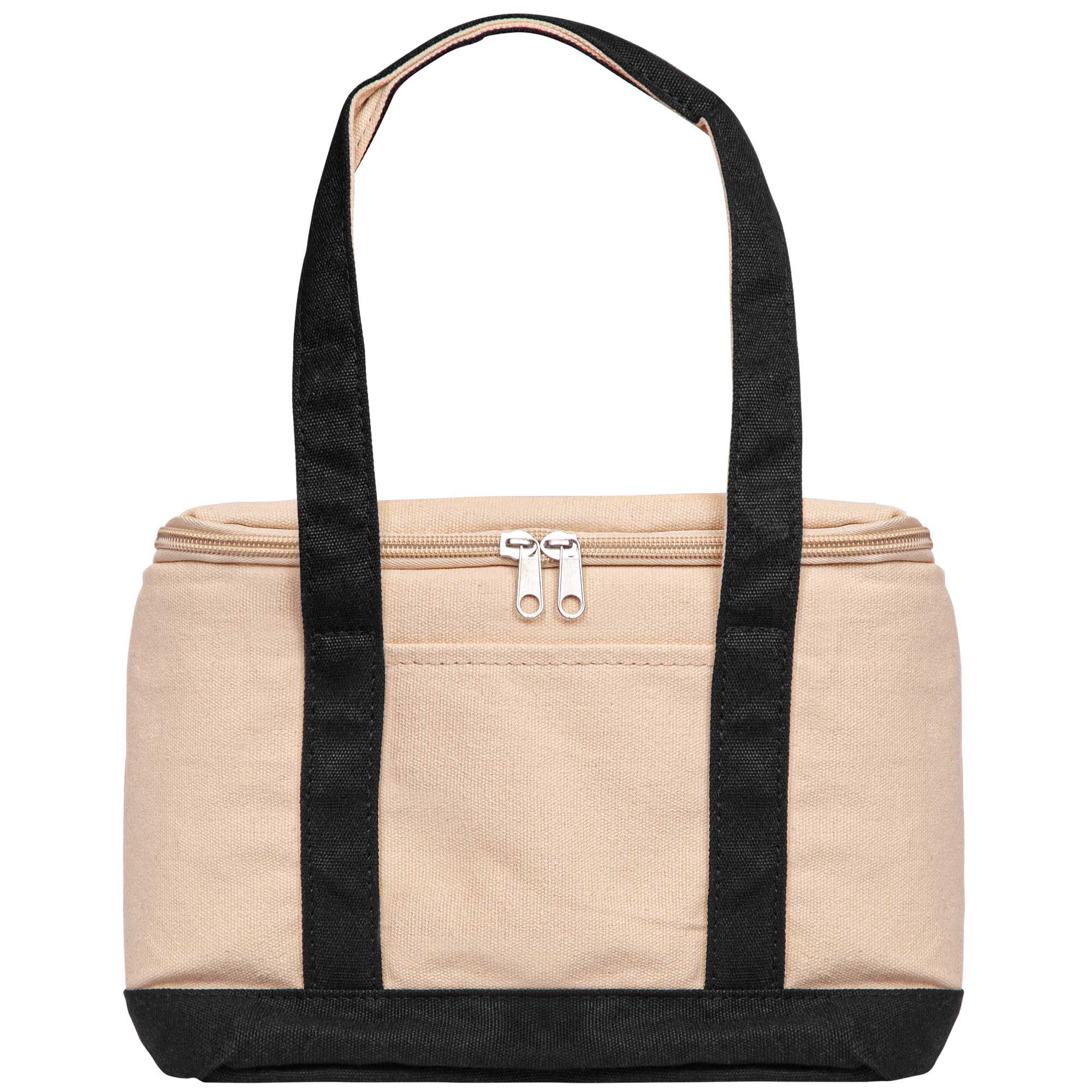 Insulated Cotton Lunch Tote view 2