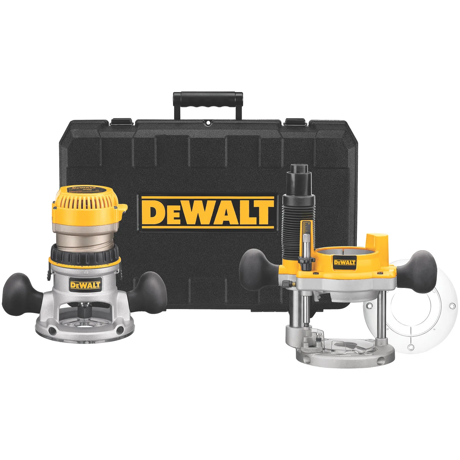 DeWalt 1-3/4 Max Hp Fixed Base/Plunge Base Router Combo Kit