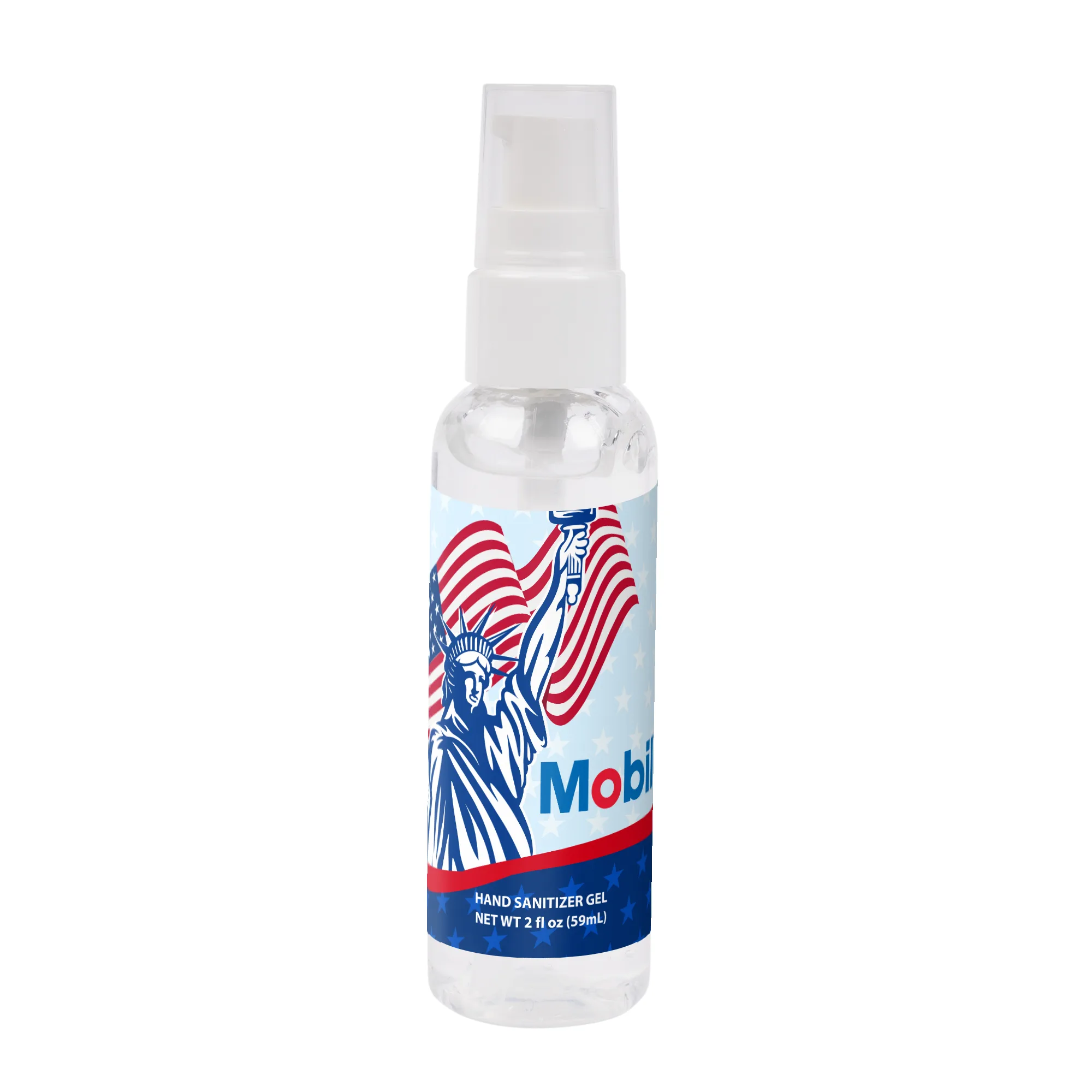 2 oz. Hand Sanitizer Gel with Pump Top view 5