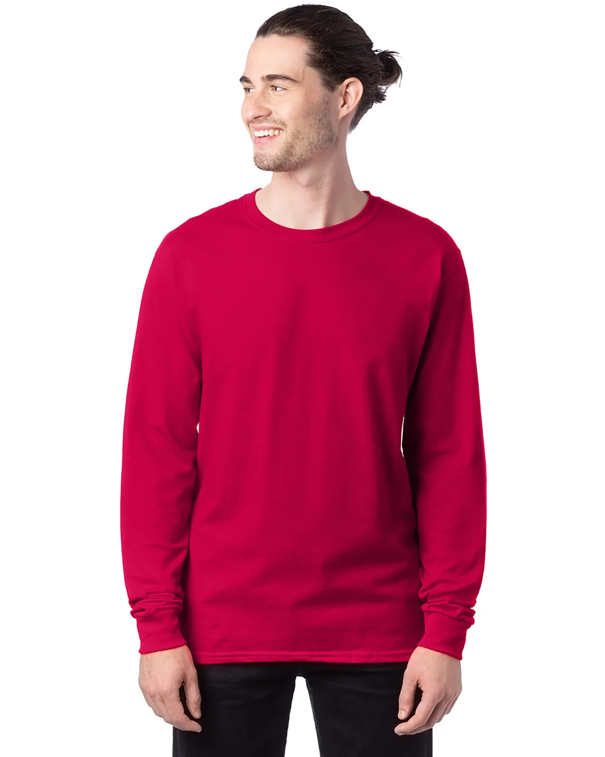 Hanes Printables Men's ComfortSoft® Long-Sleeve T-Shirt view 2