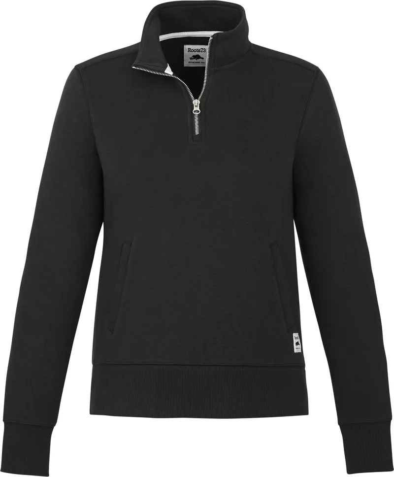 Women's PADDLECREEK Sueded Fleece Quarter Zip Pullover