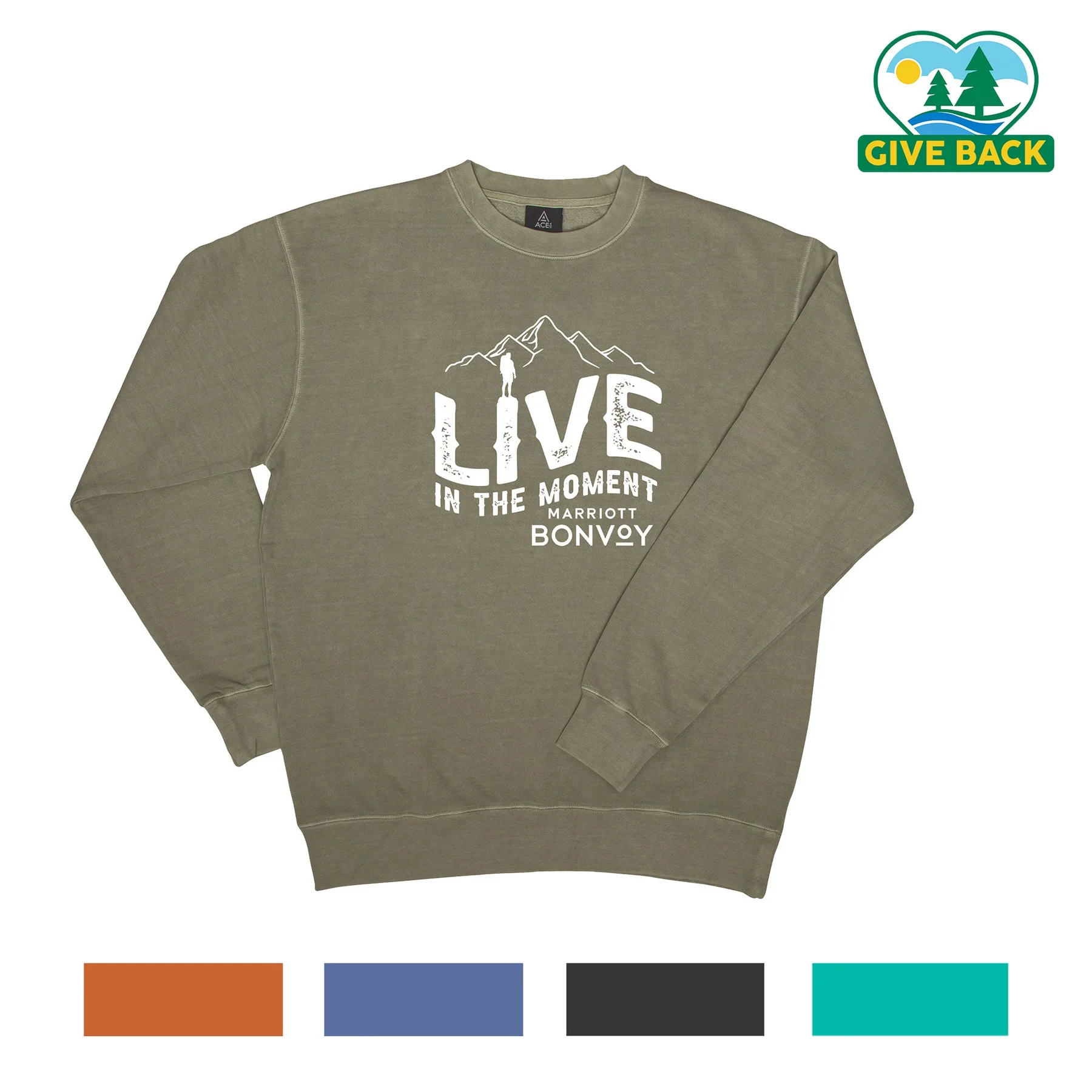 ACE Vintage Wash Crew Fleece