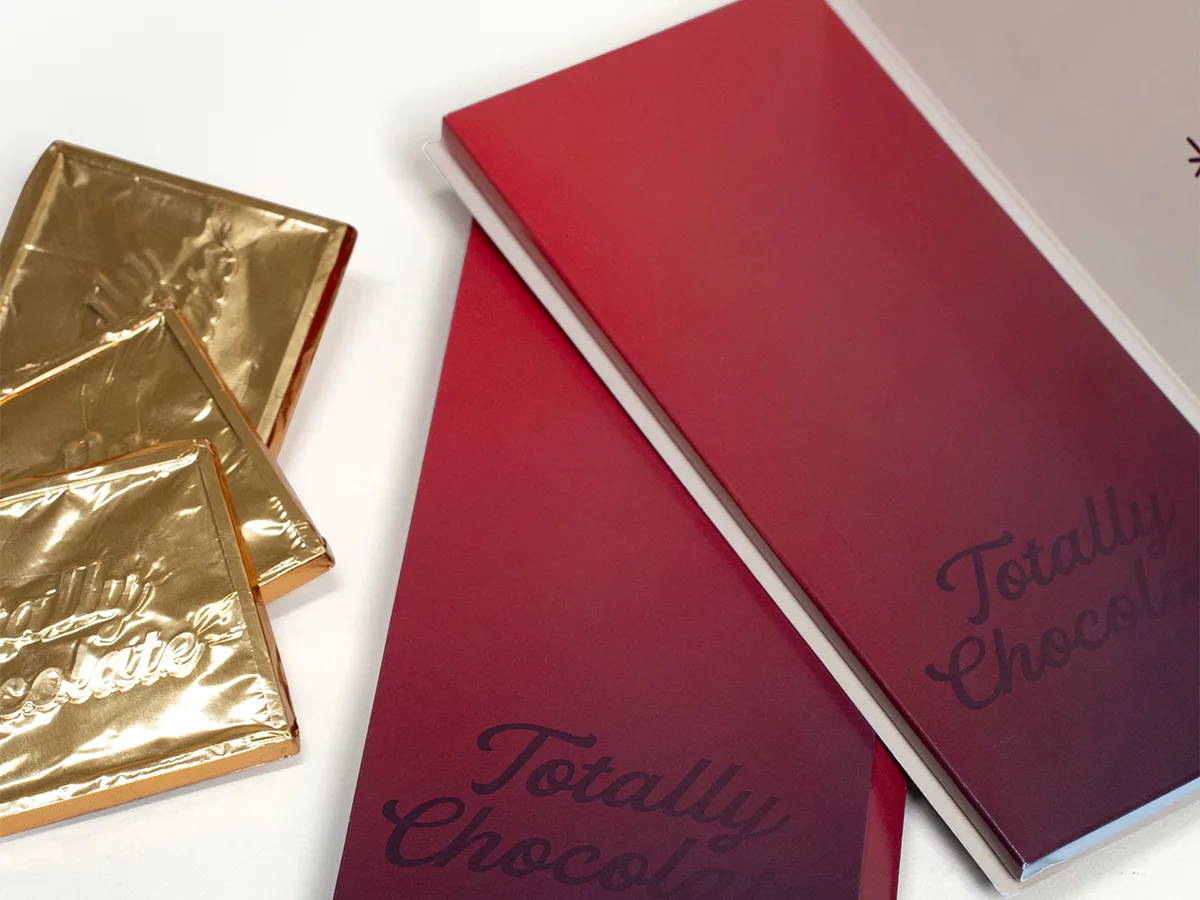 Deluxe Chocolate Storyteller with 3 Custom Engraved Chocolate Bars view 7