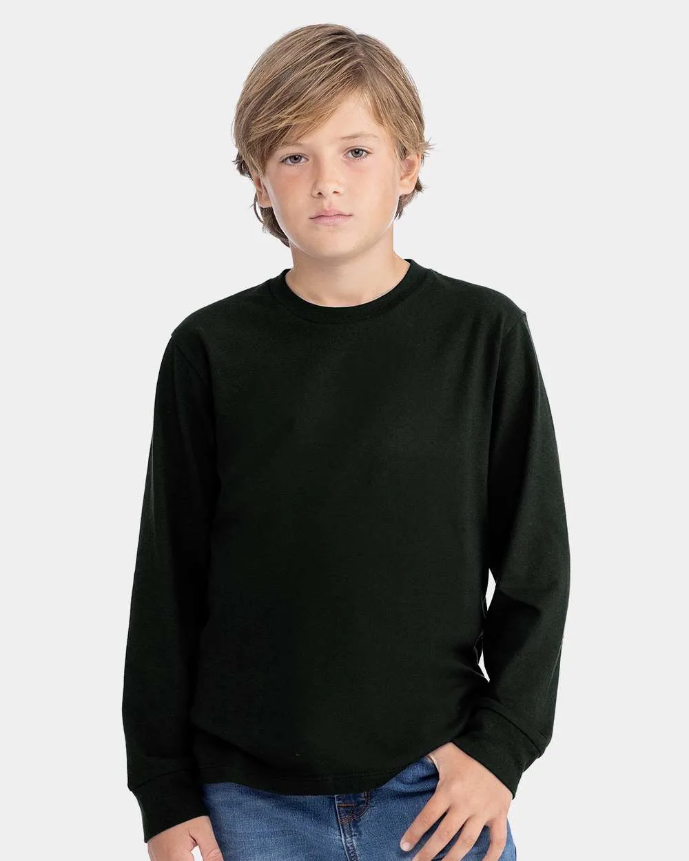 Next Level Apparel® Youth Cotton Long Sleeve T-Shirt