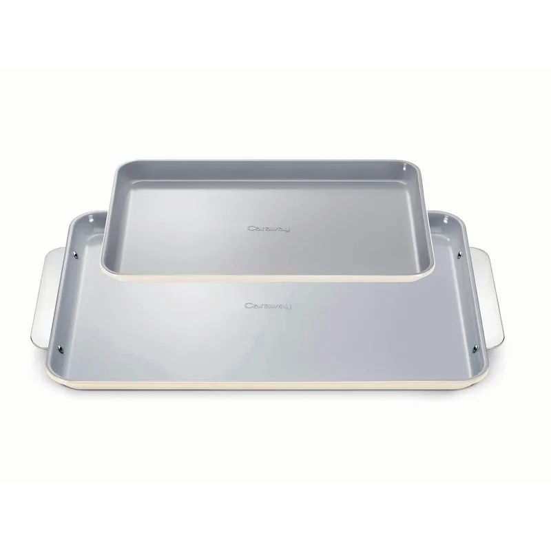 Caraway Nonstick Ceramic Duo Cream Baking Sheet