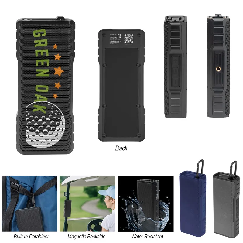 Magnetic Speaker With Carabiner