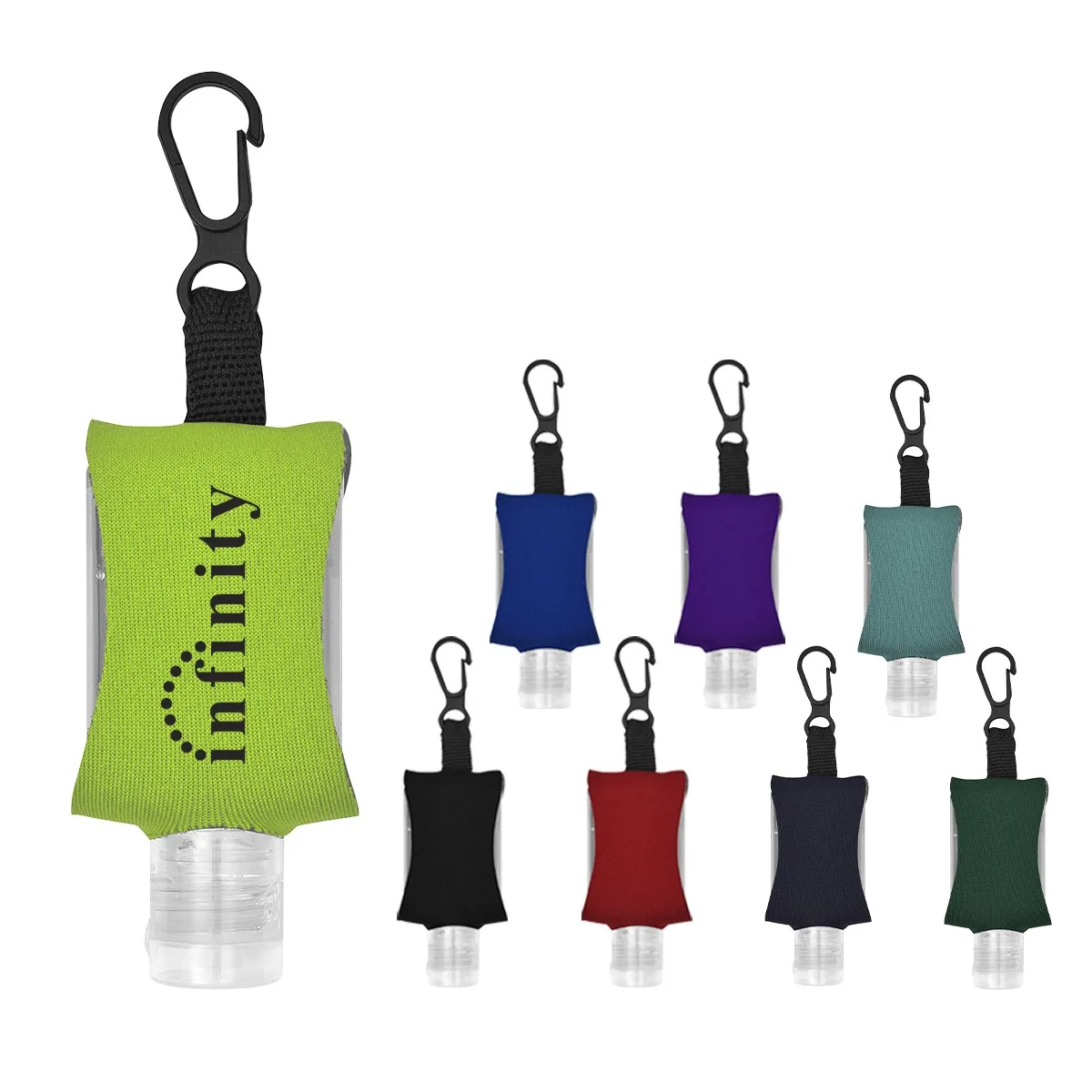1 Oz. Hand Sanitizer With Eva Case And Clip view 2