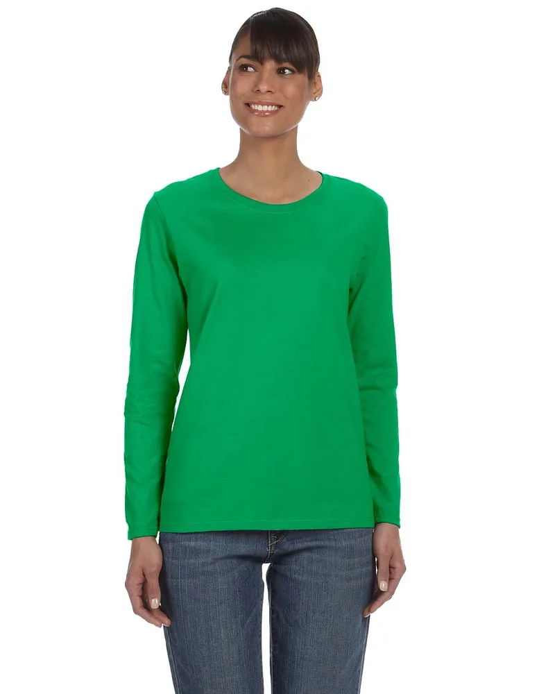 Gildan Ladies' Heavy Cotton™ Long-Sleeve T-Shirt