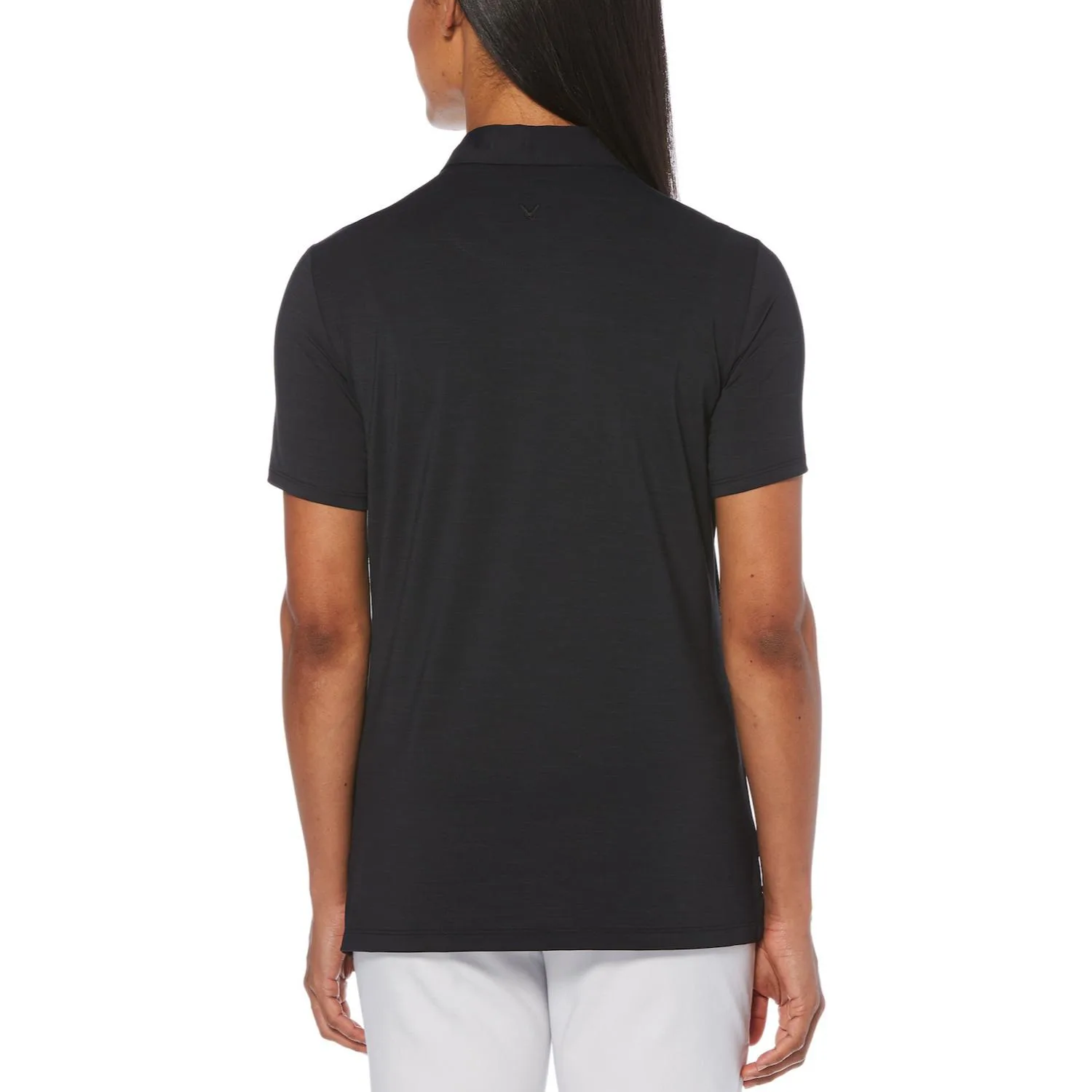 Callaway® Tonal Performance Women's Corporate Polo Shirt with Custom Logo view 3