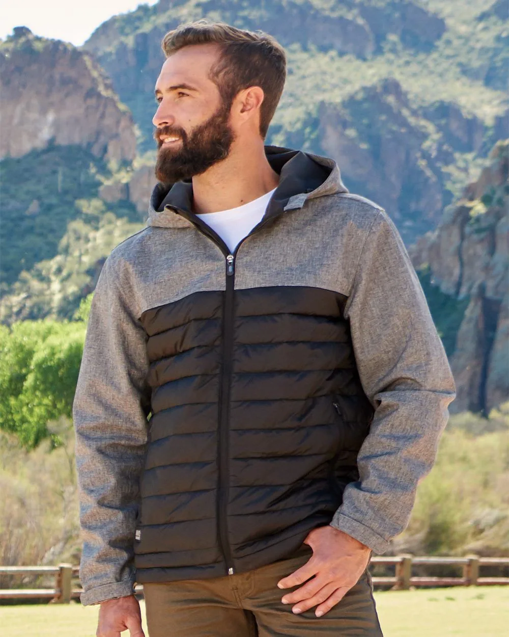 Dri Duck® Pinnacle Soft Shell Puller Jacket view 2