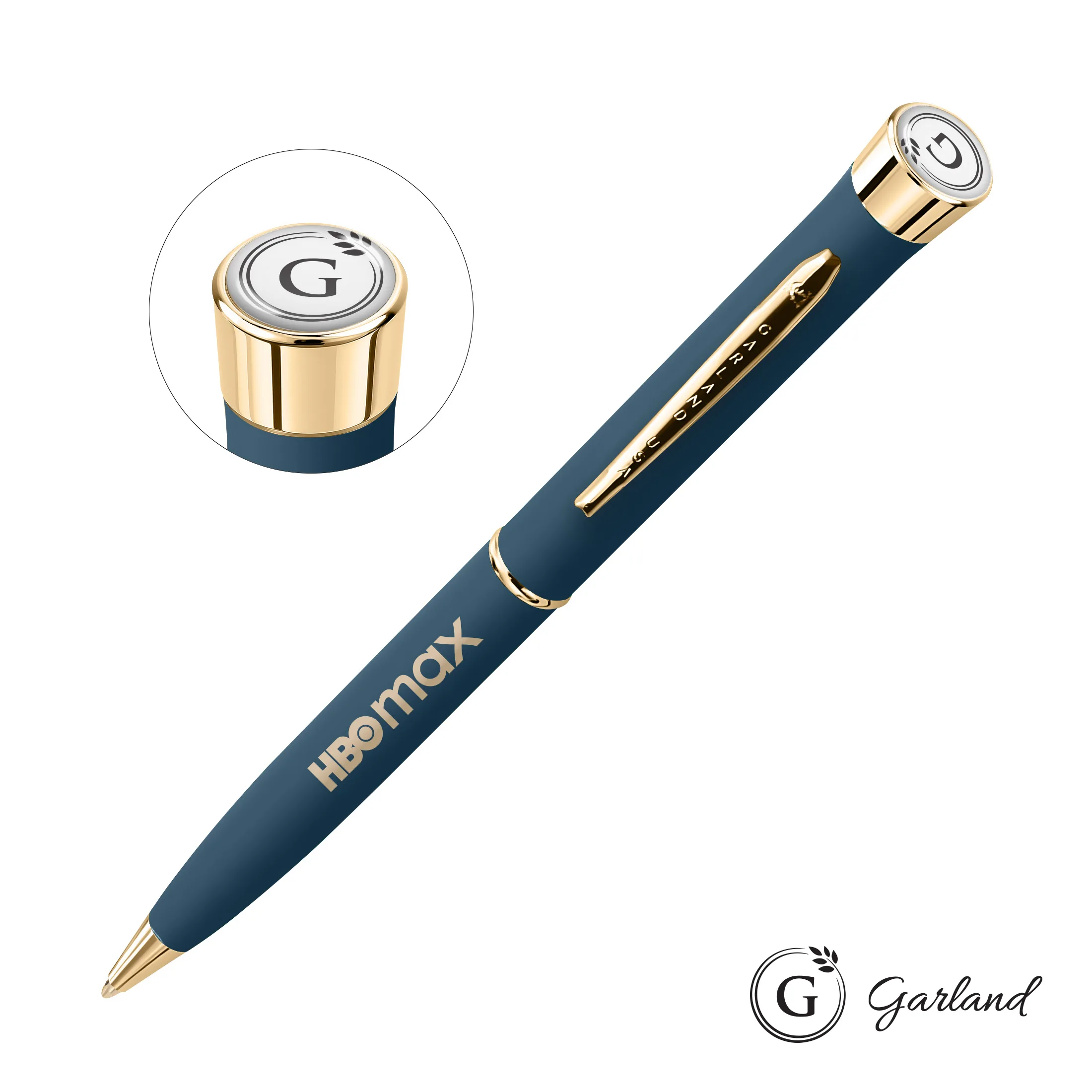 Gunmetal Blue / Gold