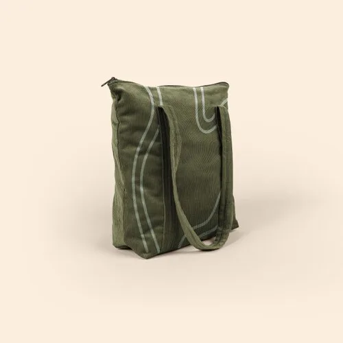 Olive Green/Frosted Mint Green Blank Side