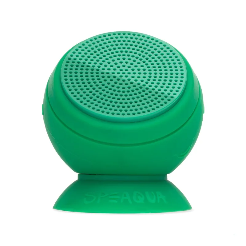 Speaqua The Barnacle Pro Waterproof Bluetooth Speaker w/8 Gb Internal Memory In Galápagos Green