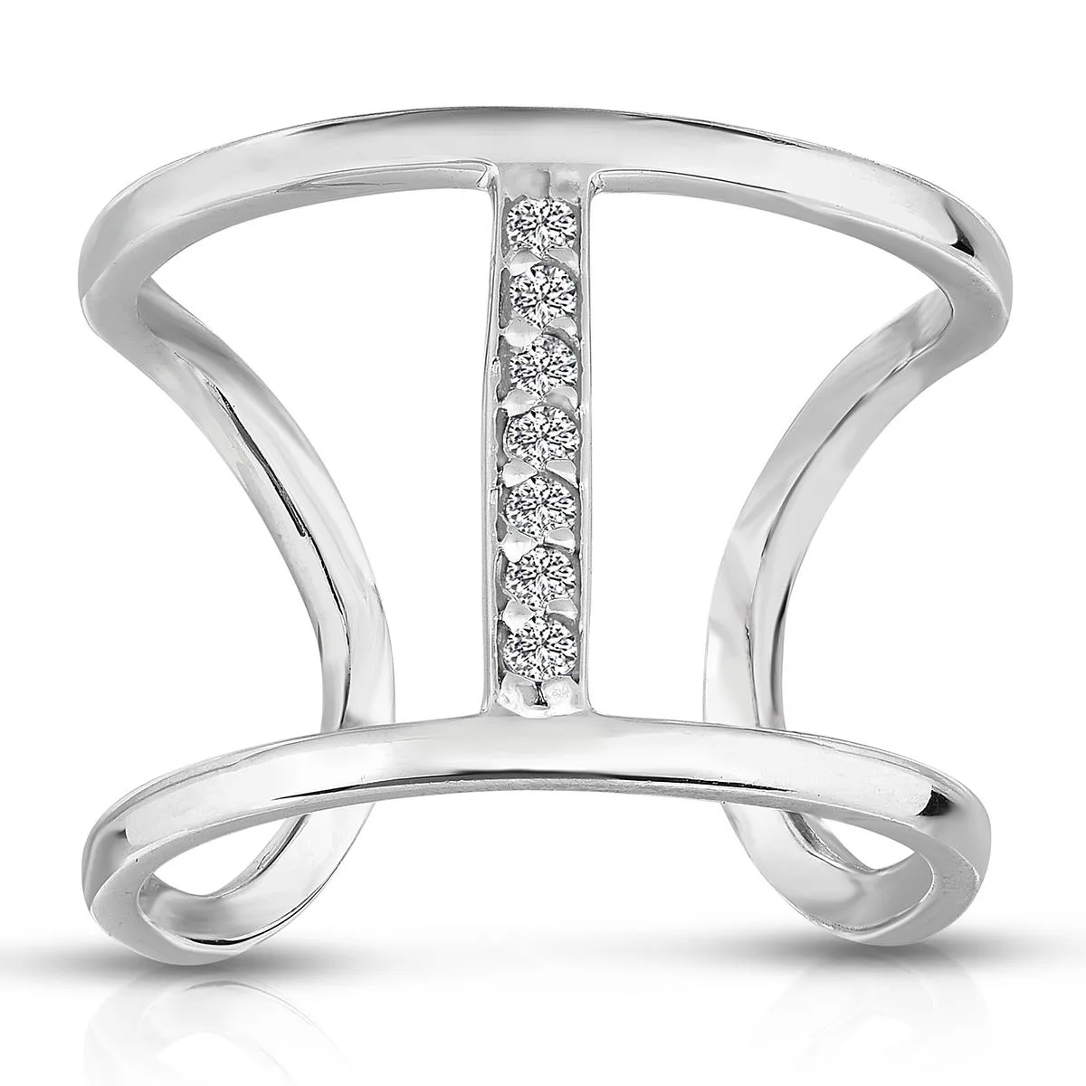 Jilco Inc Contemporary Diamond Ring - 0.05 Twt