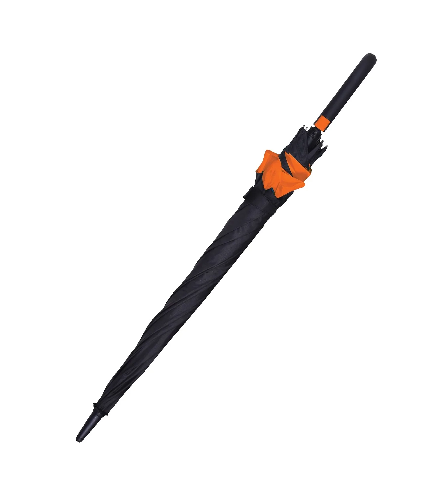 Black/Orange Closed View