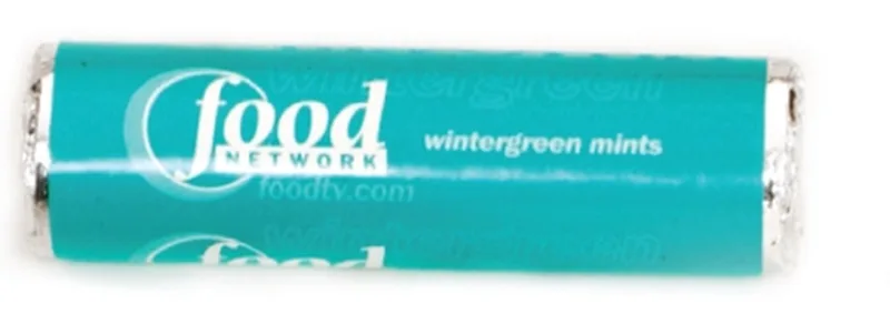 LifeSaver 14 Piece Peppermint Breath Fresheners Candy Roll (4 Color Process Wrapper)