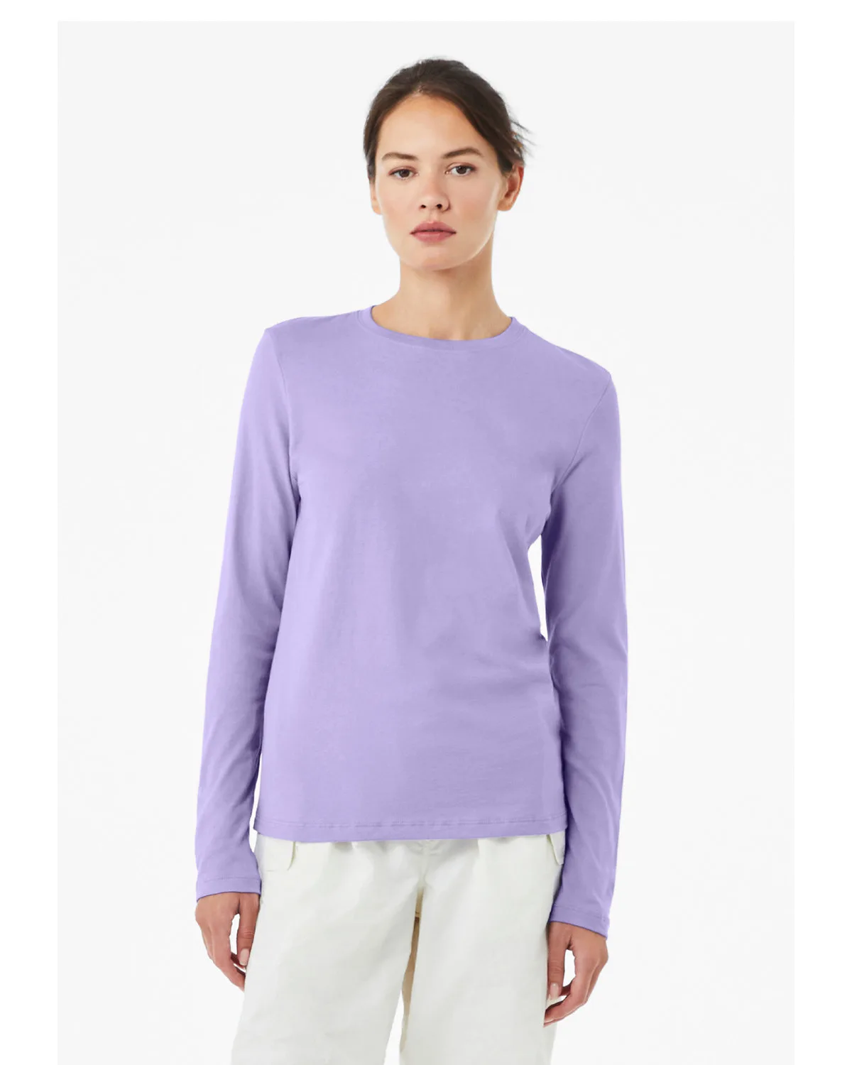 BELLA+CANVAS Ladies' Jersey Long-Sleeve T-Shirt view 4
