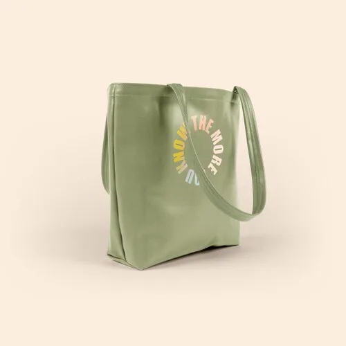 Olive Green Logo Side