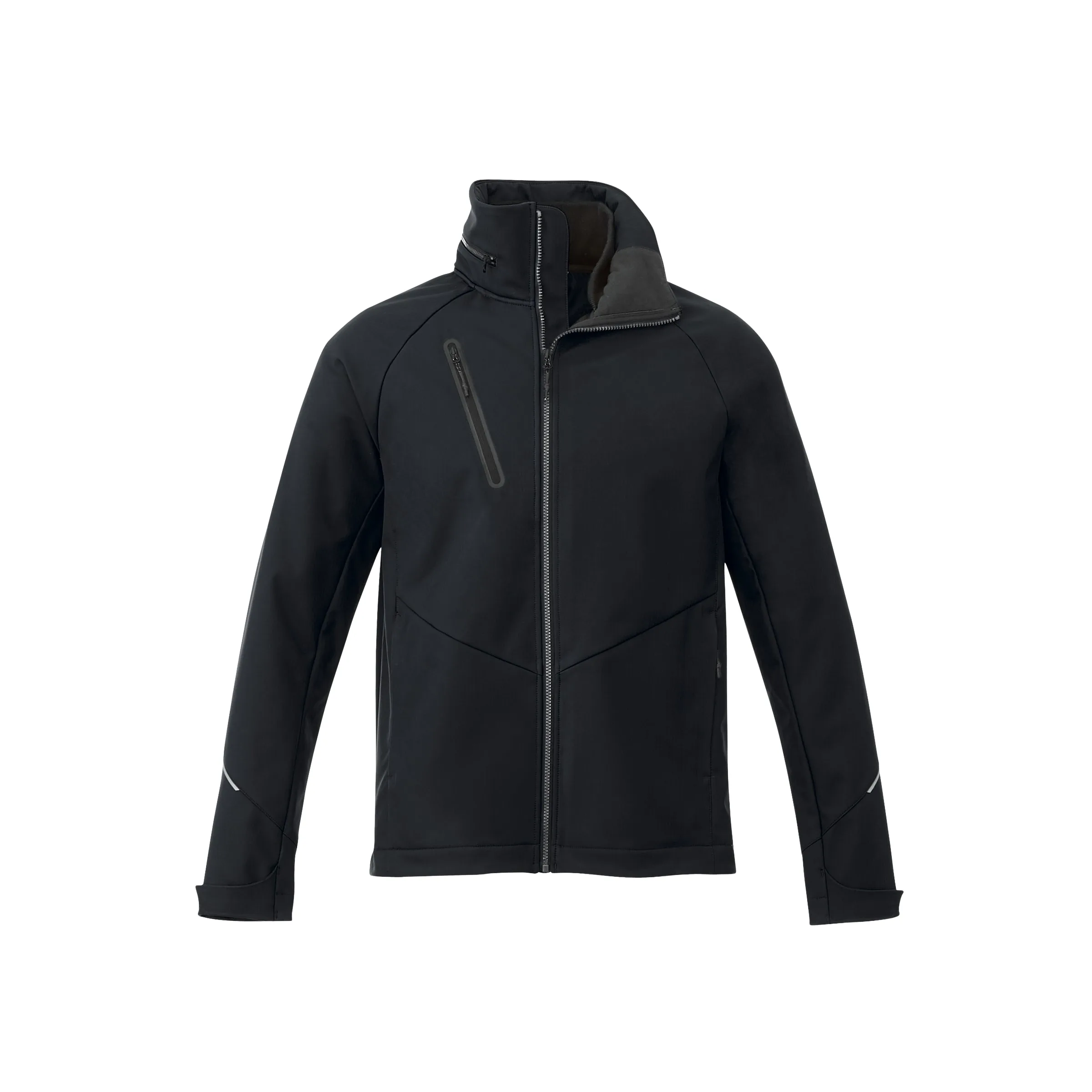 Men's PEYTO Waterproof Softshell Jacket with Roll-Away Hood view 2