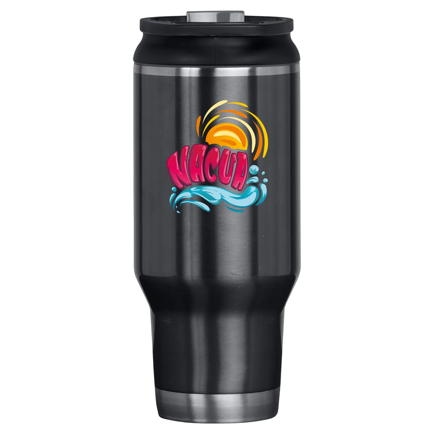 Igloo 32 oz Stainless Steel Travel Mug with Flip n' Sip Lid view 3