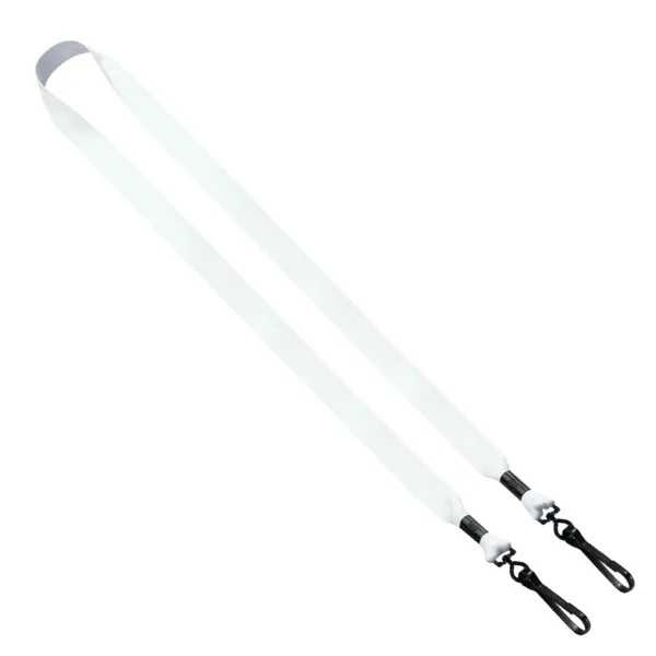 3/4" 2-Ended Dye-Sublimated Lanyard with Metal Crimp and Metal Swivel Snap view 3