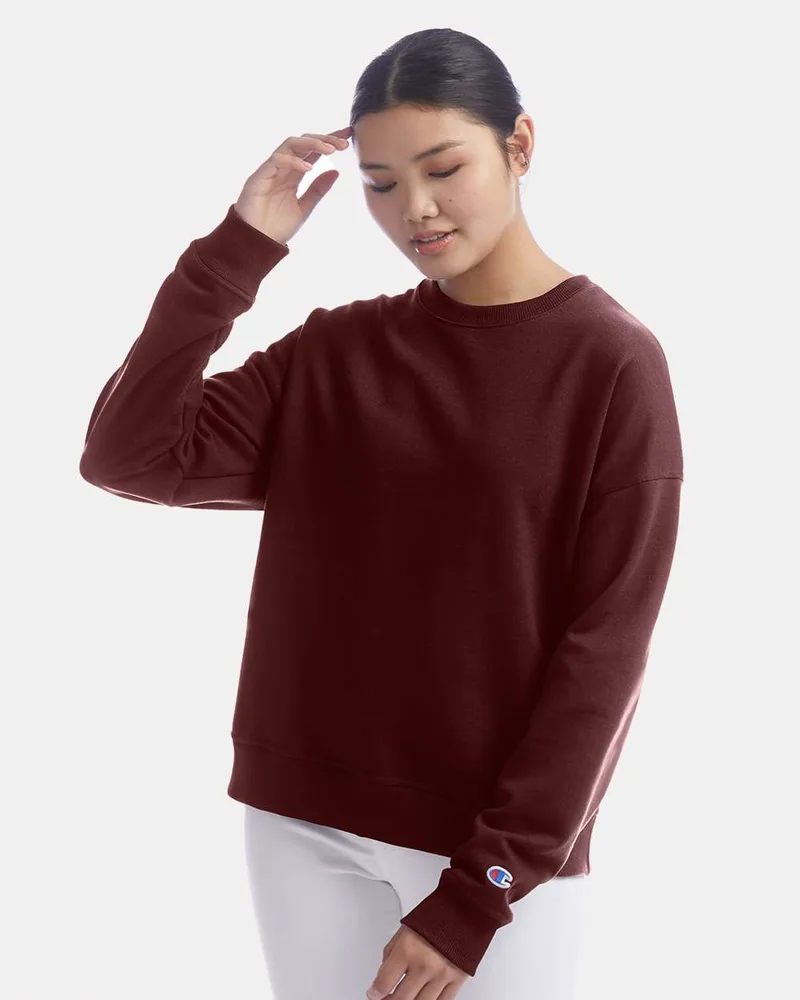 Champion® Powerblend® Crewneck Sweatshirt view 4