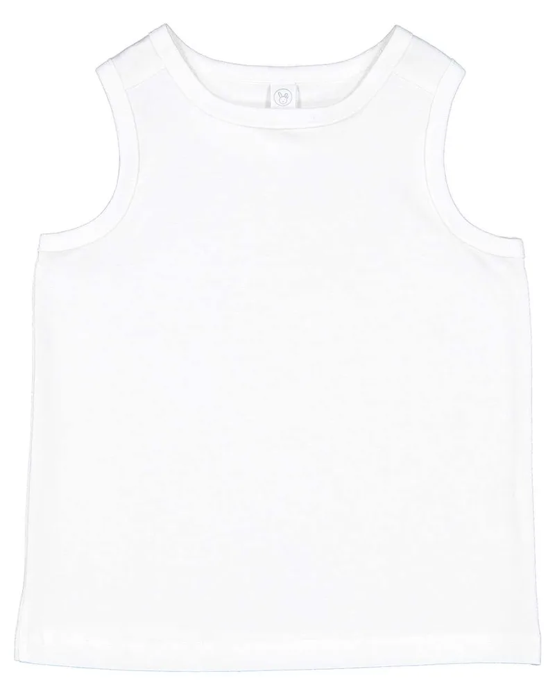 Rabbit Skins® Toddler Unisex Tank Top view 4
