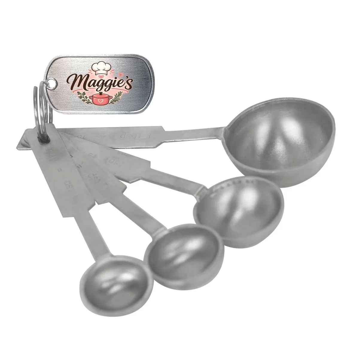 Stainless Steel Measuring Spoons view 2