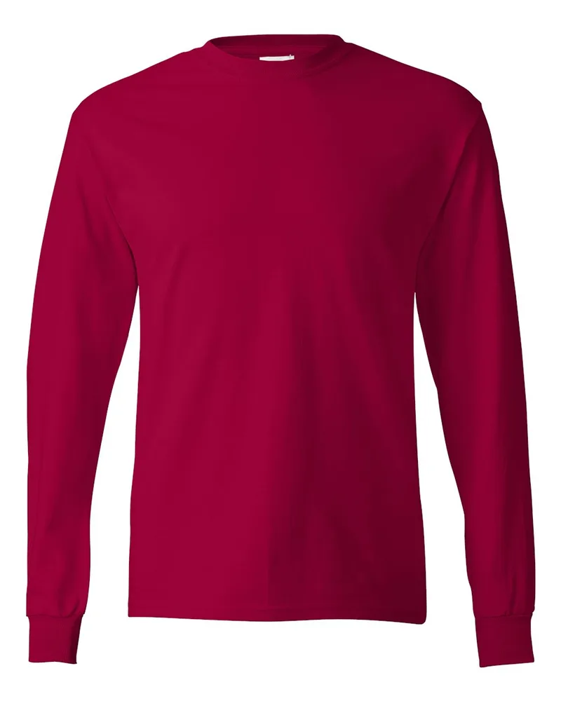 Hanes® Authentic Long Sleeve T-Shirt view 5