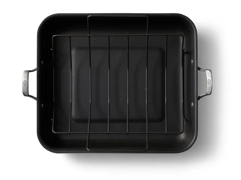 Calphalon Premier Hard-Anodized Nonstick 16" Roaster w/Rack