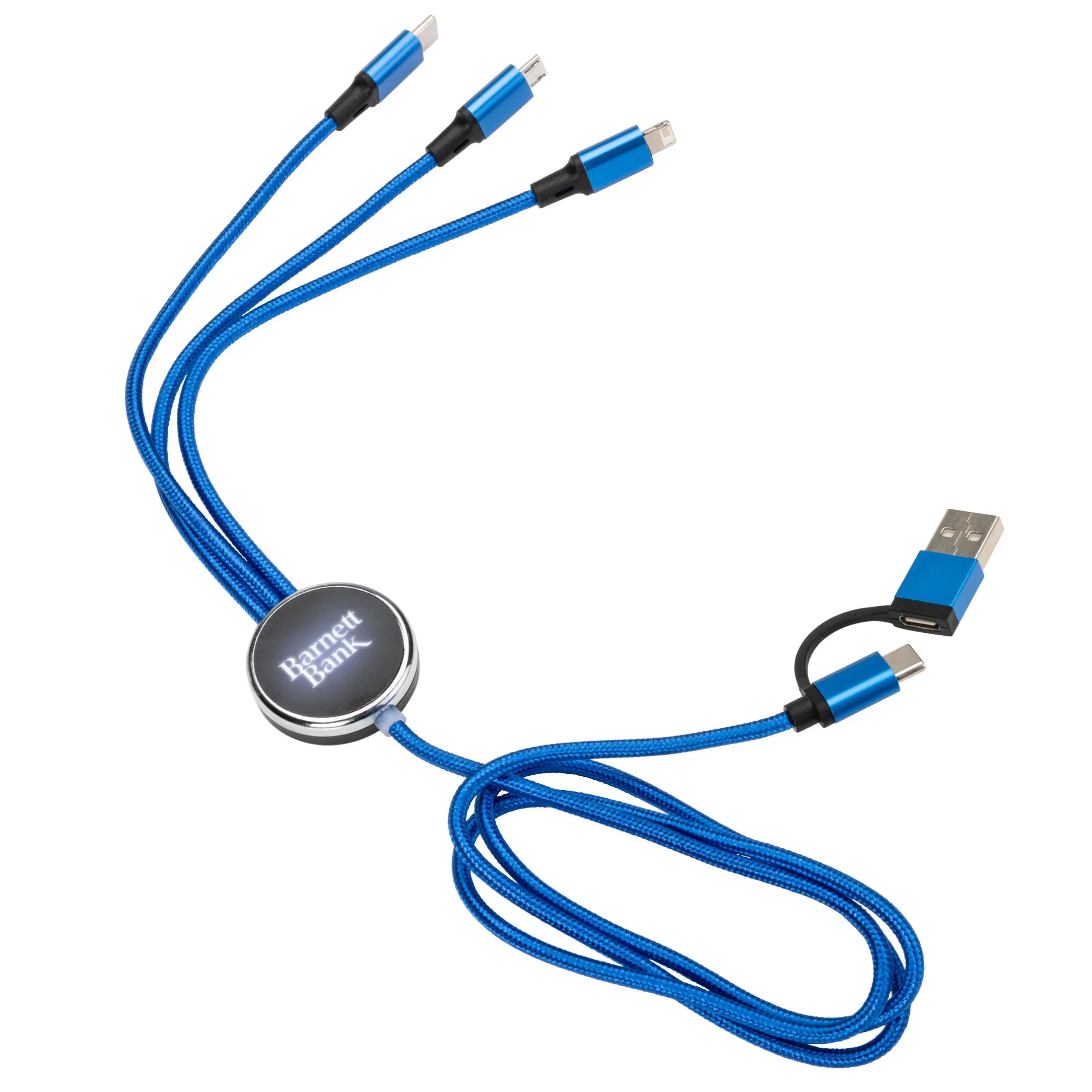 Fuller Light-Up Multi-Charge Cable