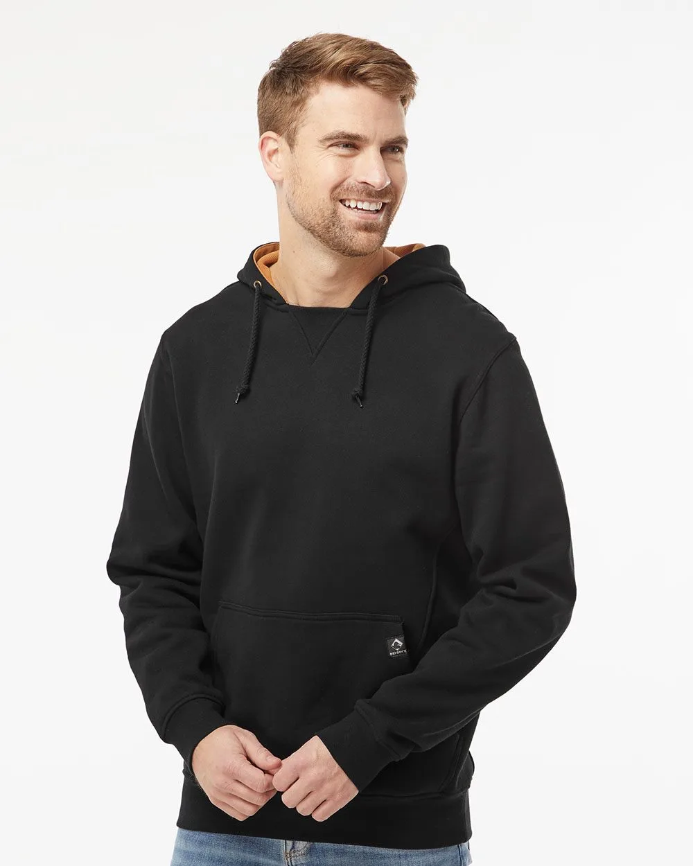 DRI DUCK® Men's Woodland Fleece Hooded Pullover Sweatshirt view 2