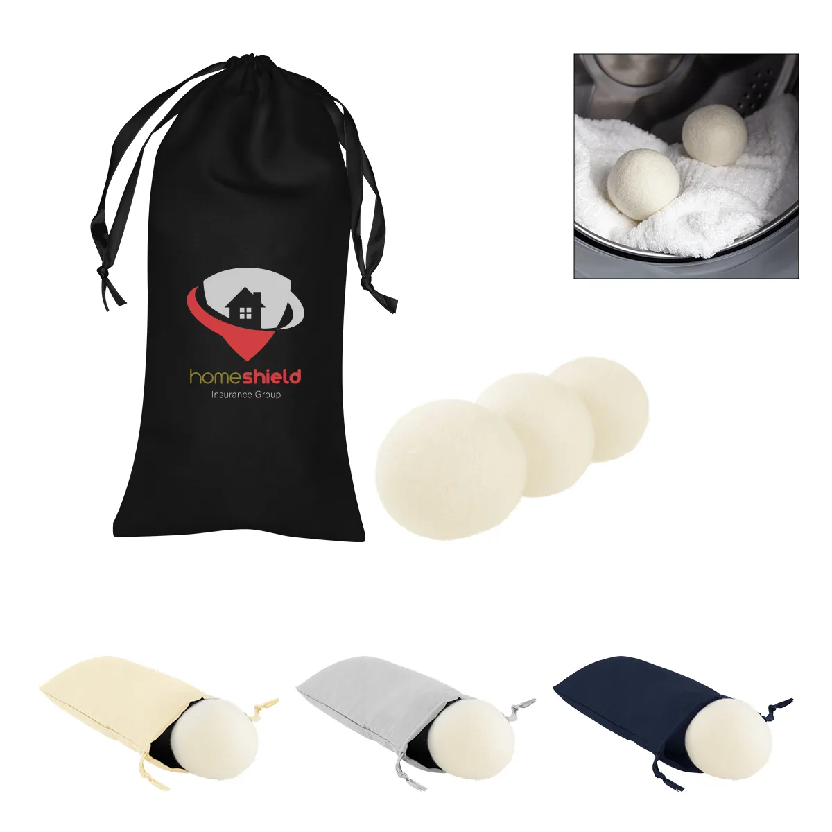 Wool Dryer Ball Set view 2