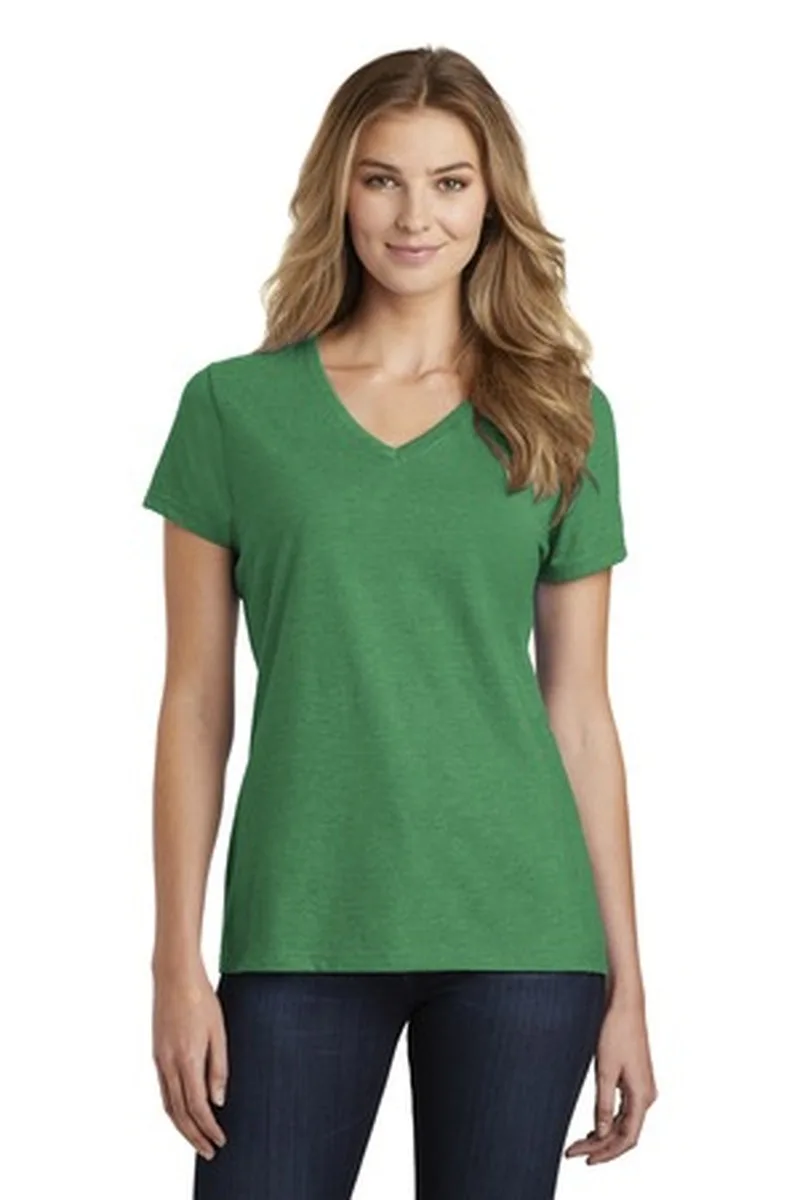 Port & Co™ Women's Fan Favorite™ Blend V-Neck Tee.