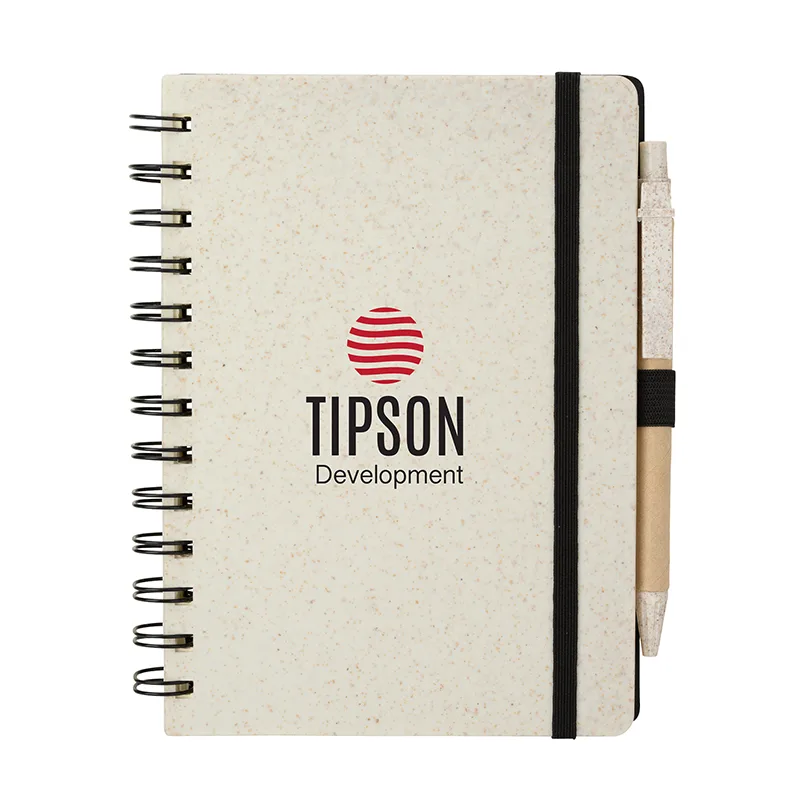 Venture Junior Wheatstraw Notebook & Pen view 2