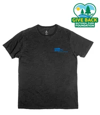 ACE Unisex Indigo Slub Crew Neck T-Shirt — Small
