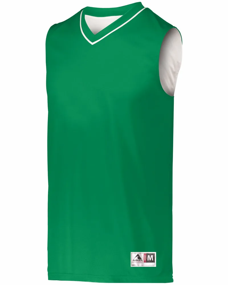 Augusta Youth Reversible Two-Color Sleeveless Jersey view 6